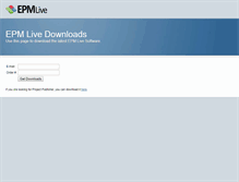 Tablet Screenshot of downloads.epmlive.com